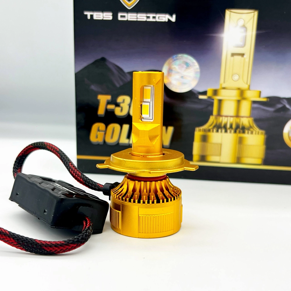 هدلایت TbsDesign T30GOLDEN  لیمویی