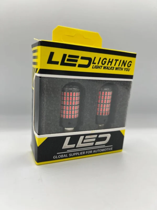 لامپ فندوقی 144SMD T20 1157قرمز (دو کنتاک)