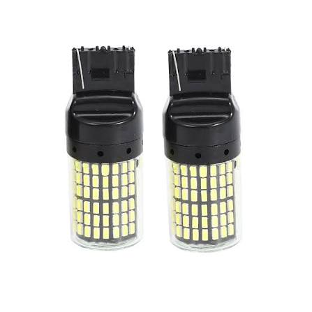 لامپ فندوقی 144SMD T20 7440 یخی (تک کنتاک)