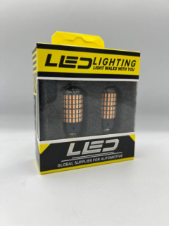 لامپ فندوقی 144SMD T20 1156 نارنجی (تک کنتاک)