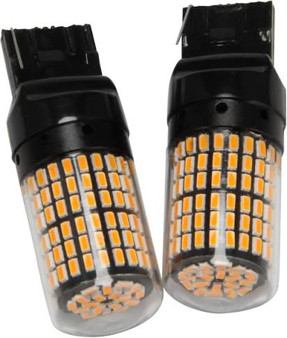 لامپ فندوقی 144SMD T20 7440 نارنجی (تک کنتاک)